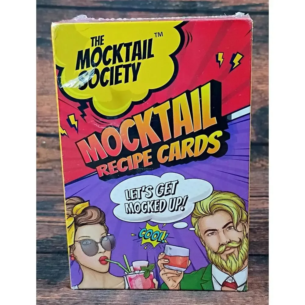The Mocktail Society Mocktail‎ Recipe Cards